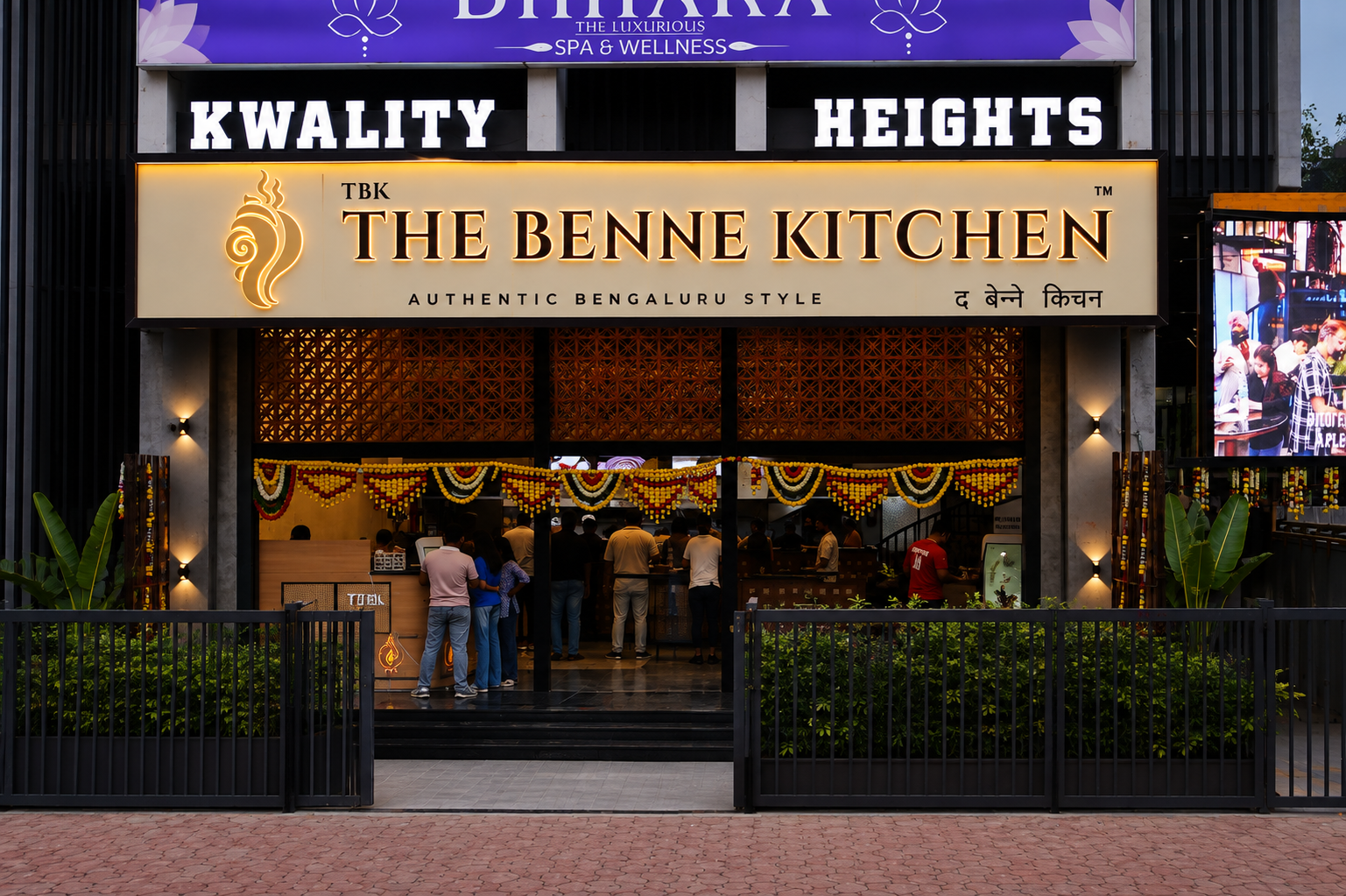 Authentic Benne Dosa at The Benne Kitchen Scheme 74 Vijay Nagar Indore